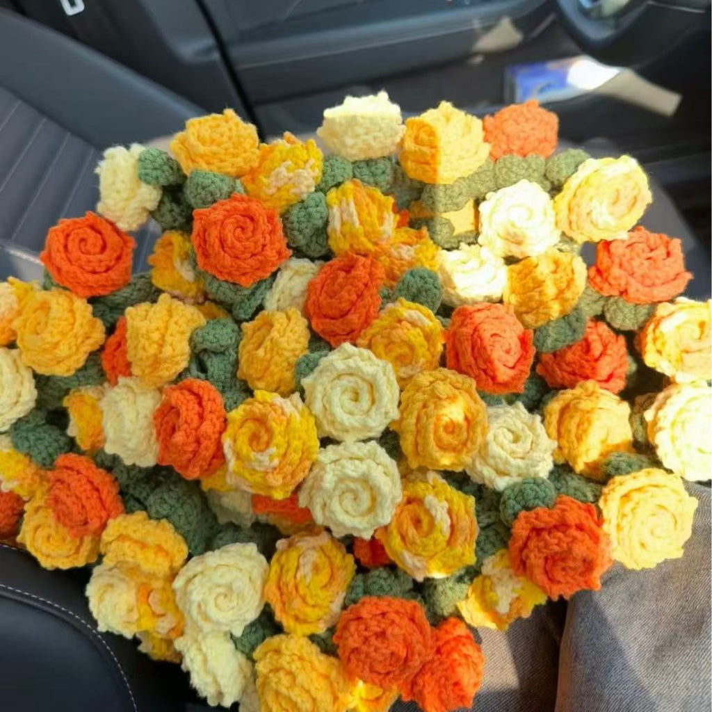 Rose Bouquet Decorative Blanket